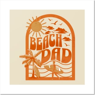 Beach Dad Posters and Art